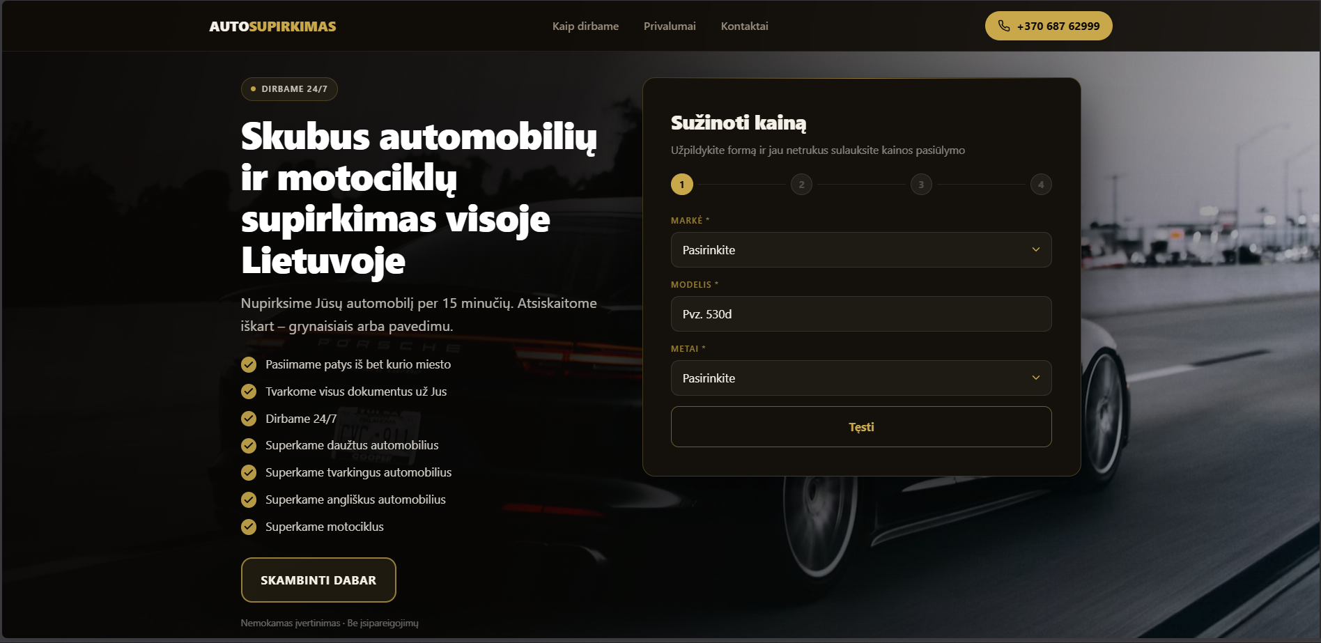 AutoSupirkimas999